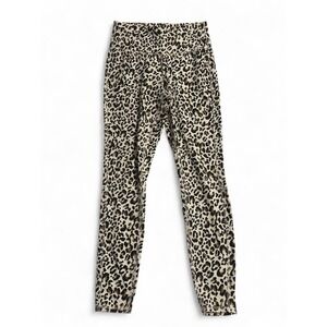Wonderly Studio Leopard Print Leggings Size S Women's Animal Print Stretch Pants